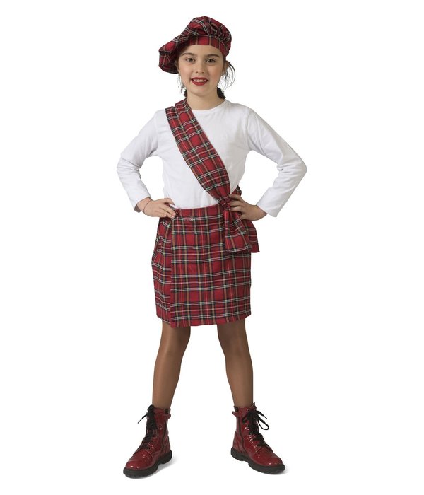 Schots Schoolmeisje kostuum
