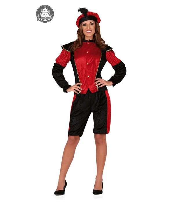 Dames pietenpak rood