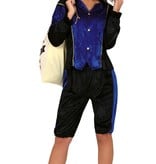 Dames pietenpak blauw