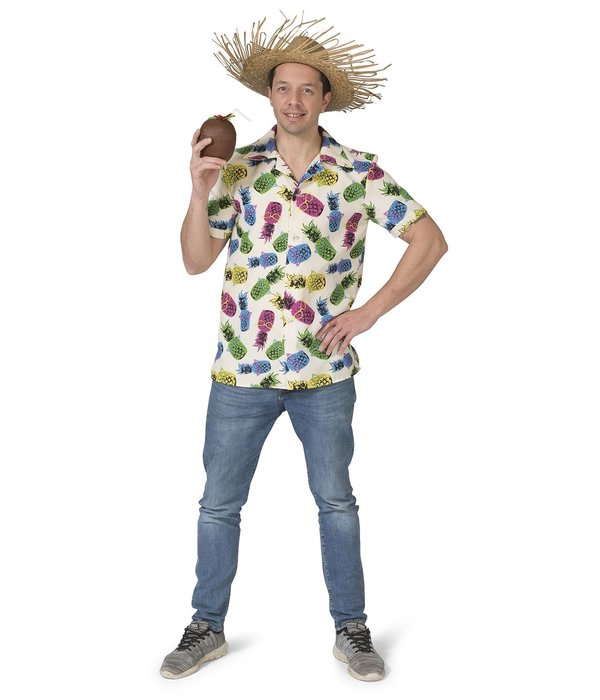 Tropische Ananas blouse Hawaii