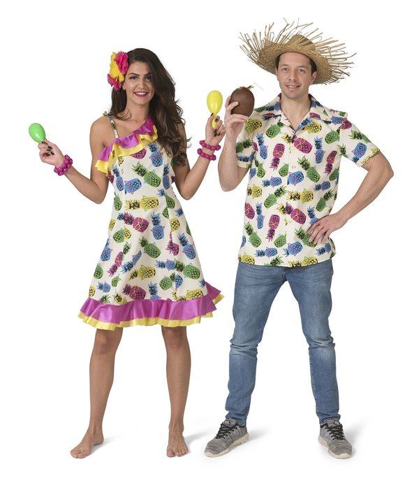 Tropische Ananas blouse Hawaii