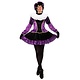 Pieten jurkje met petticoat paars