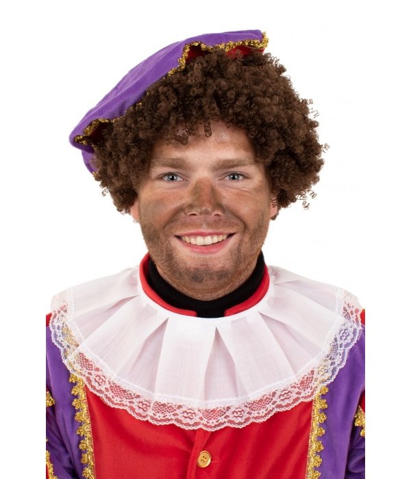 Pieten kraag met kant