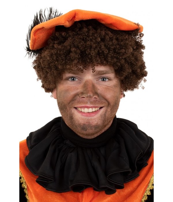 Pietenkraag zwart trevira