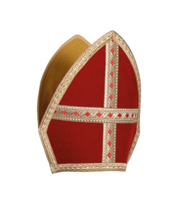 Luxe mijter katoen fluweel