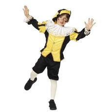 Pietenpak Kind 4-Delig Javi Zwart/Geel