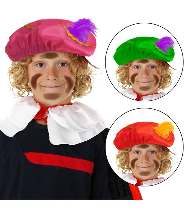 Pietenbaret Kind Kleur