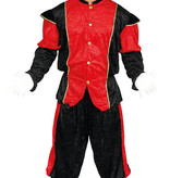 Pietenpak Navarro rood/zwart