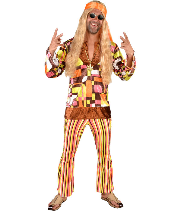 Hippie Retro Outfit Heren