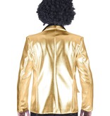Disco colbert goud man