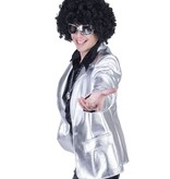 Disco colbert zilver man