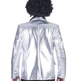 Disco colbert zilver man