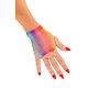 Nethandschoen kort vingerloos regenboog