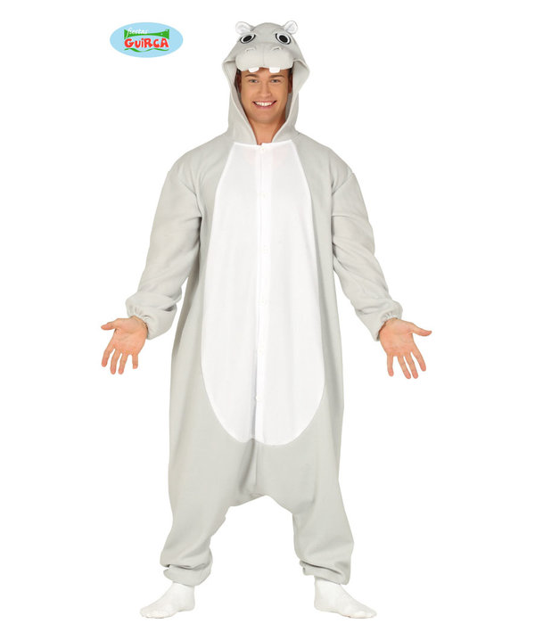 Nijlpaard Onesie Dames/Heren