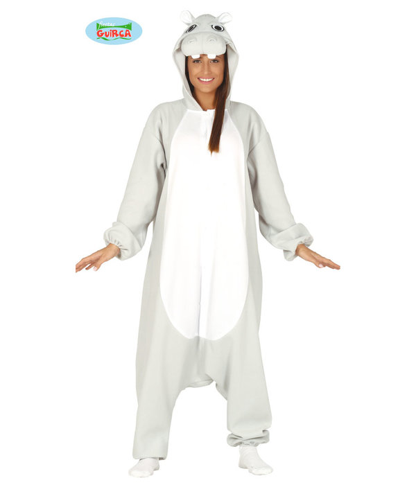 Nijlpaard Onesie Dames/Heren