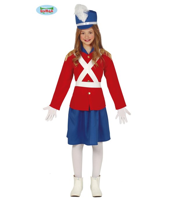 Engelse Soldaat Kostuum Meisje