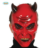 Duivelsmasker Plastic Rood