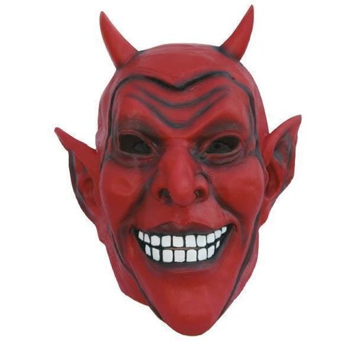Masker Rode Duivel Latex