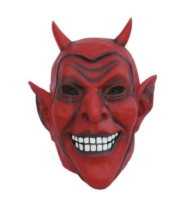 Masker Rode Duivel Latex