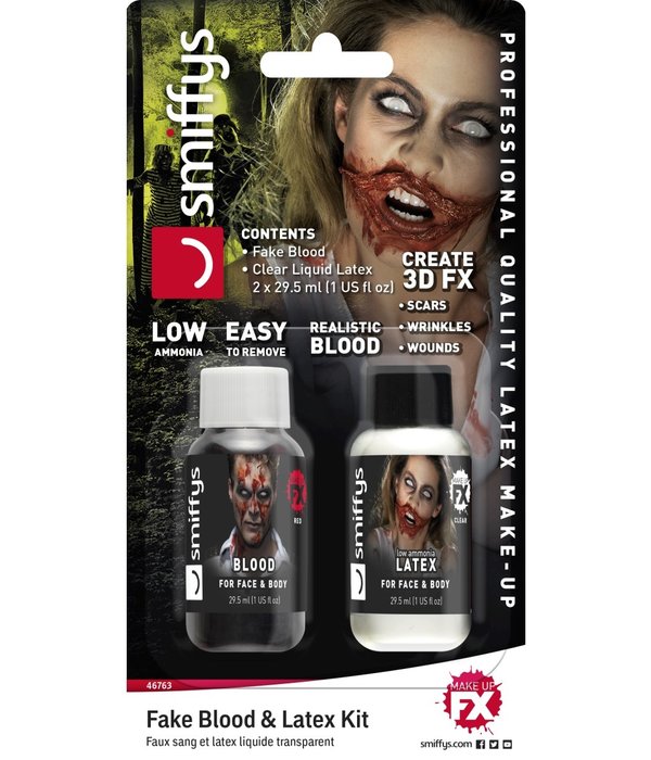 Nep Bloed met Latex Kit