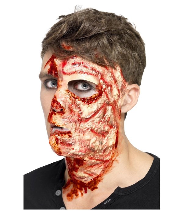 Latex kit verbrand gezicht littekens