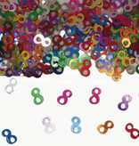 Nummer 8 Tafeldecoratie / Sierconfetti