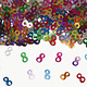 Nummer 8 Tafeldecoratie / Sierconfetti