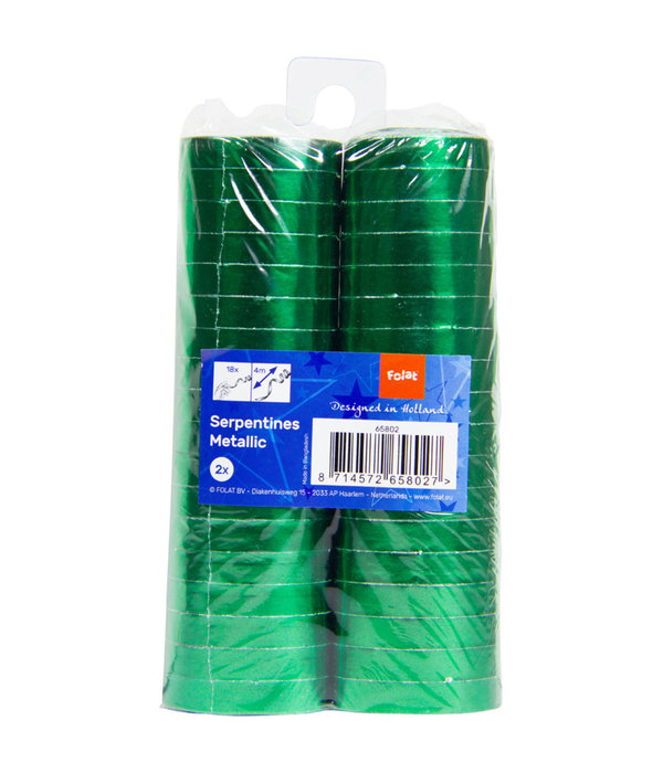 Serpentines Metallic Groen