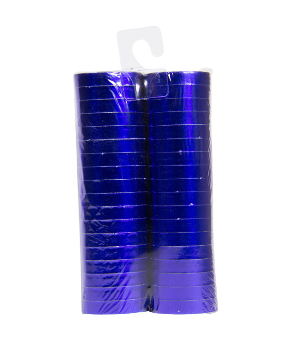 Serpentines Metallic Blauw