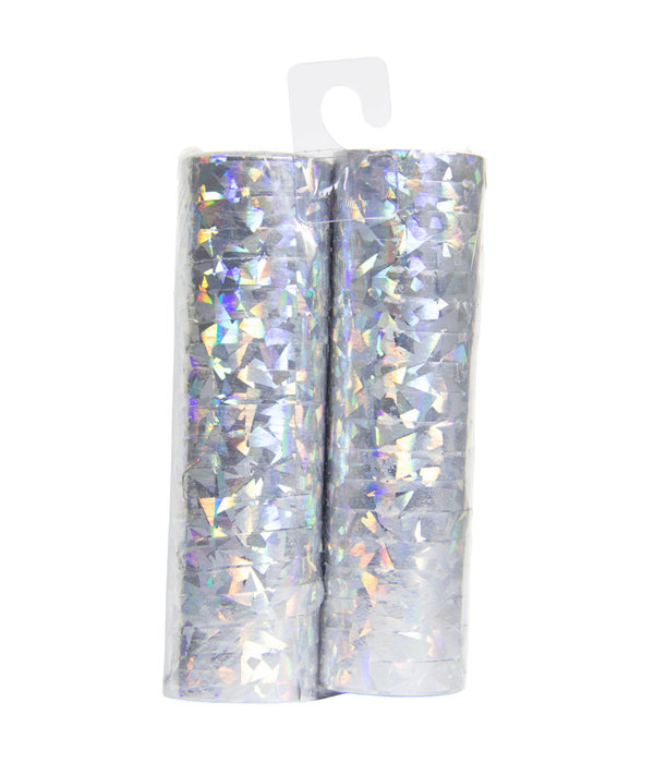 Serpentines Holografisch  Zilver