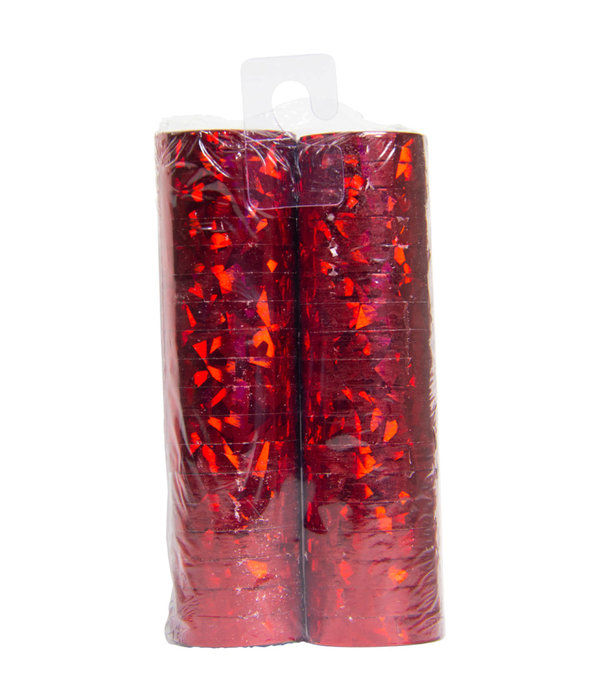 Serpentines Holografisch Rood