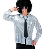 Disco Blouse Paillet Zilver