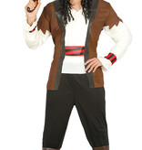 Piraten Kostuum Zeven Zeeën Heren