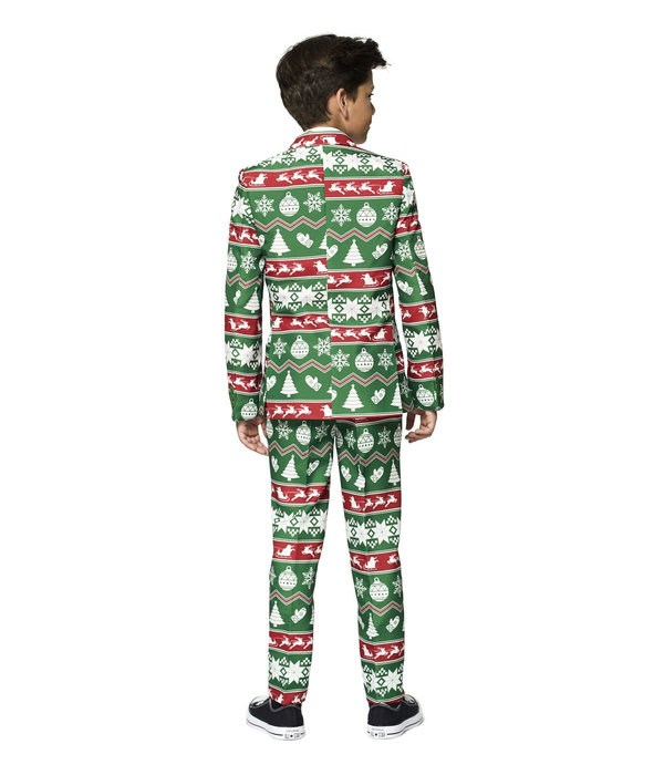 Kerstmis kostuum kind groen