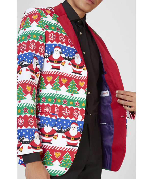 Snazzy Santa blazer heren luxe