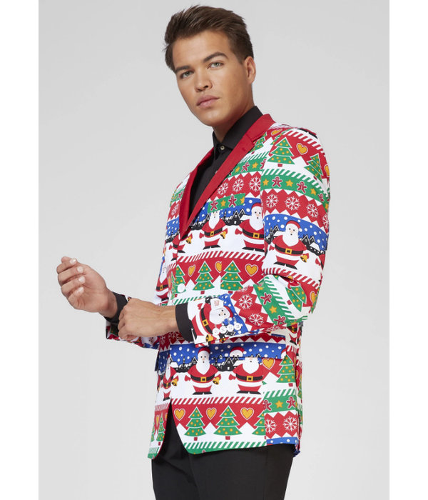 Snazzy Santa blazer heren luxe