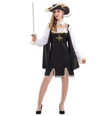 Musketier Kostuum Vrouw Anna