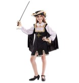 Musketier Kostuum Meisje Johanna