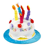 Verjaardagshoed Taart Happy Birthday