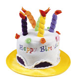 Verjaardagshoed Taart Happy Birthday