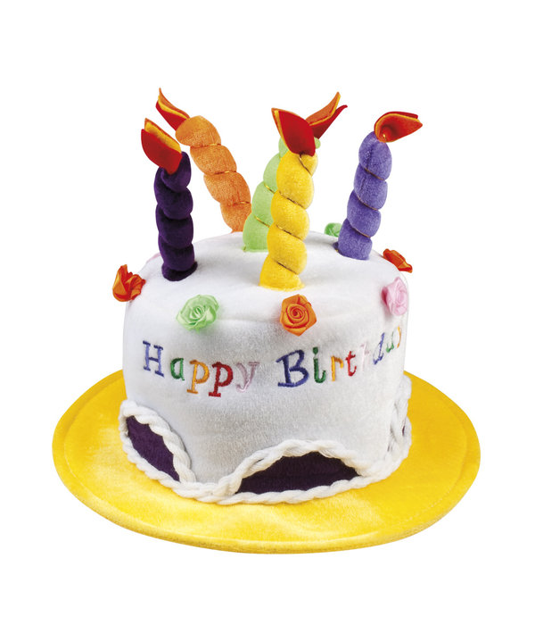 Verjaardagshoed Taart Happy Birthday