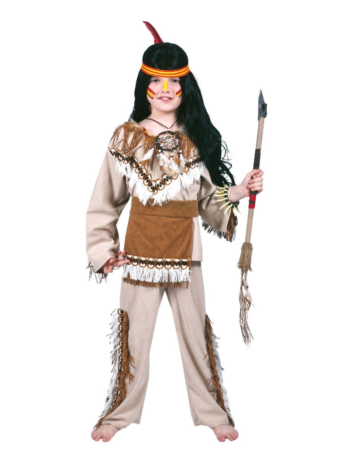 Indianen Kostuum Jongen Wilu afbeelding