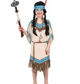 Indianen Jurk Meisje Tipi