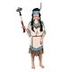 Indianen Jurk Meisje Tipi