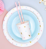 Drinkbekers Gender Reveal Party - 6 Stuks