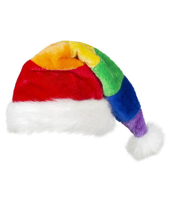 Kerstmuts Regenboog One size