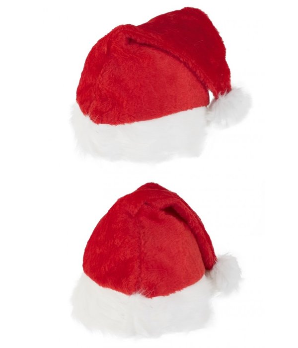 Kerstmuts pluche Pax