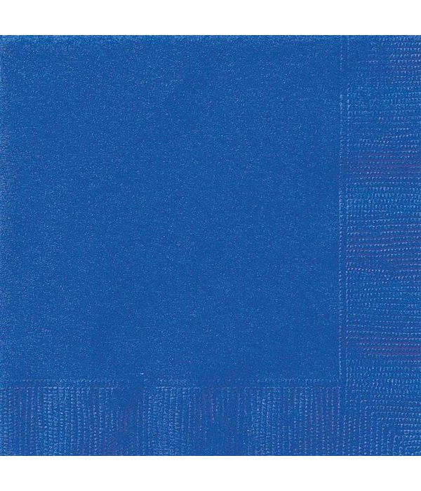 Servetten Blauw - 20 Stuks