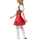 Oktoberfest jurk vrouw rood