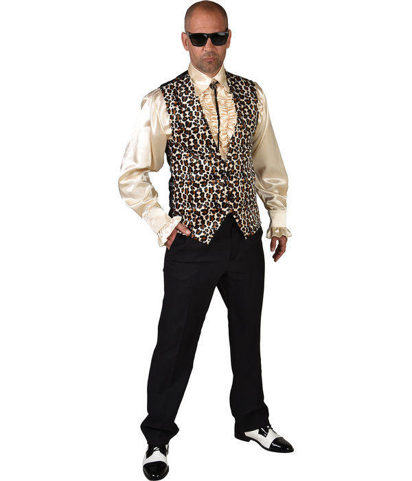 Gilet Luipaardprint Man